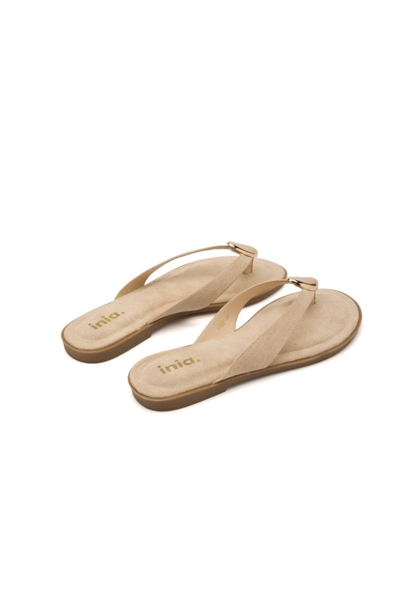 Flip-flop slides - Beige