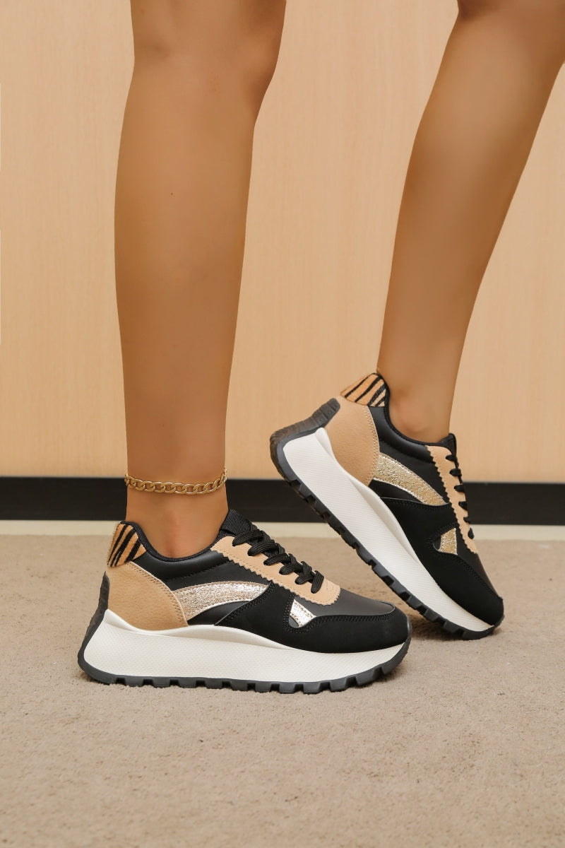Baskets Retro - Noir