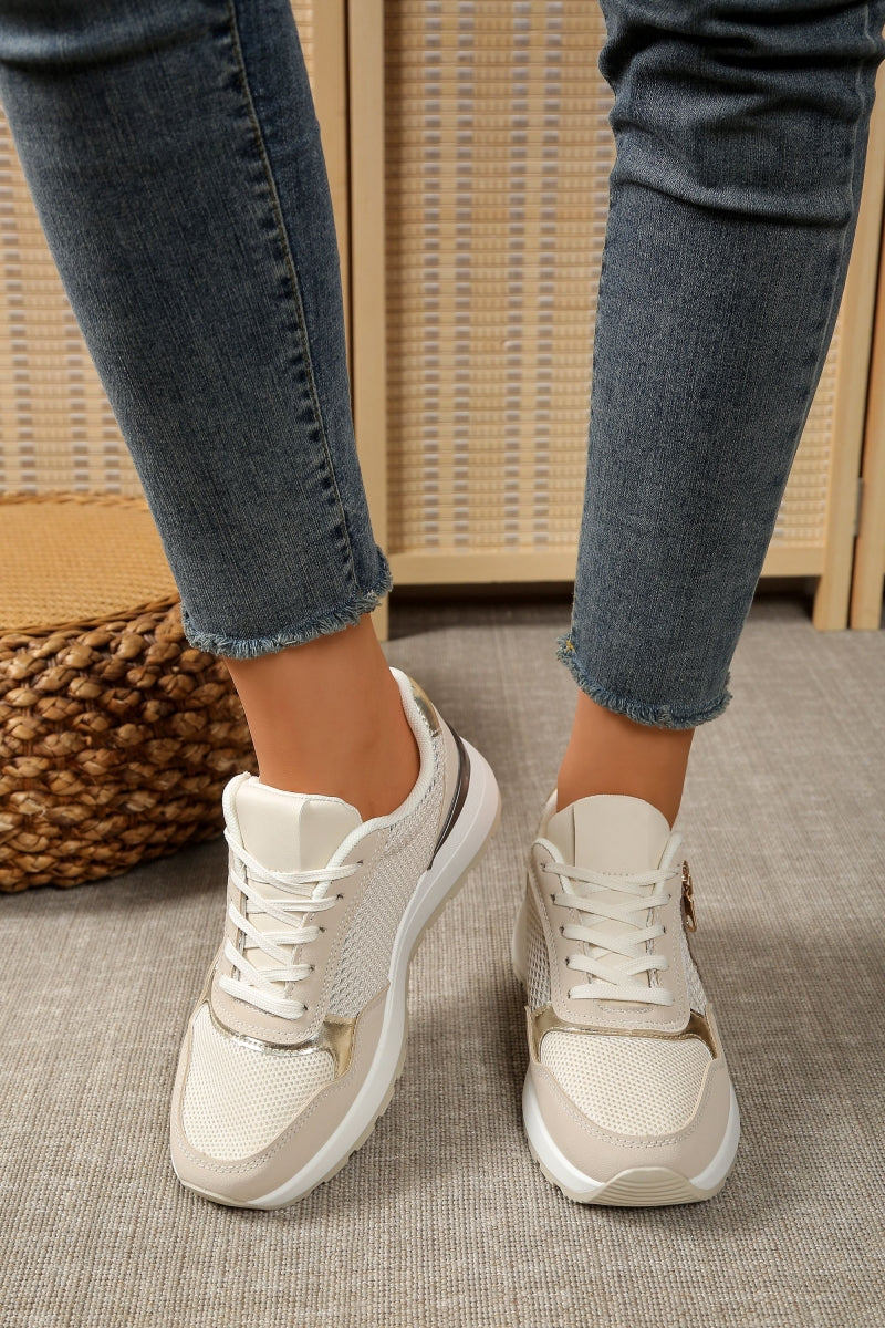 Baskets casual chic- Beige