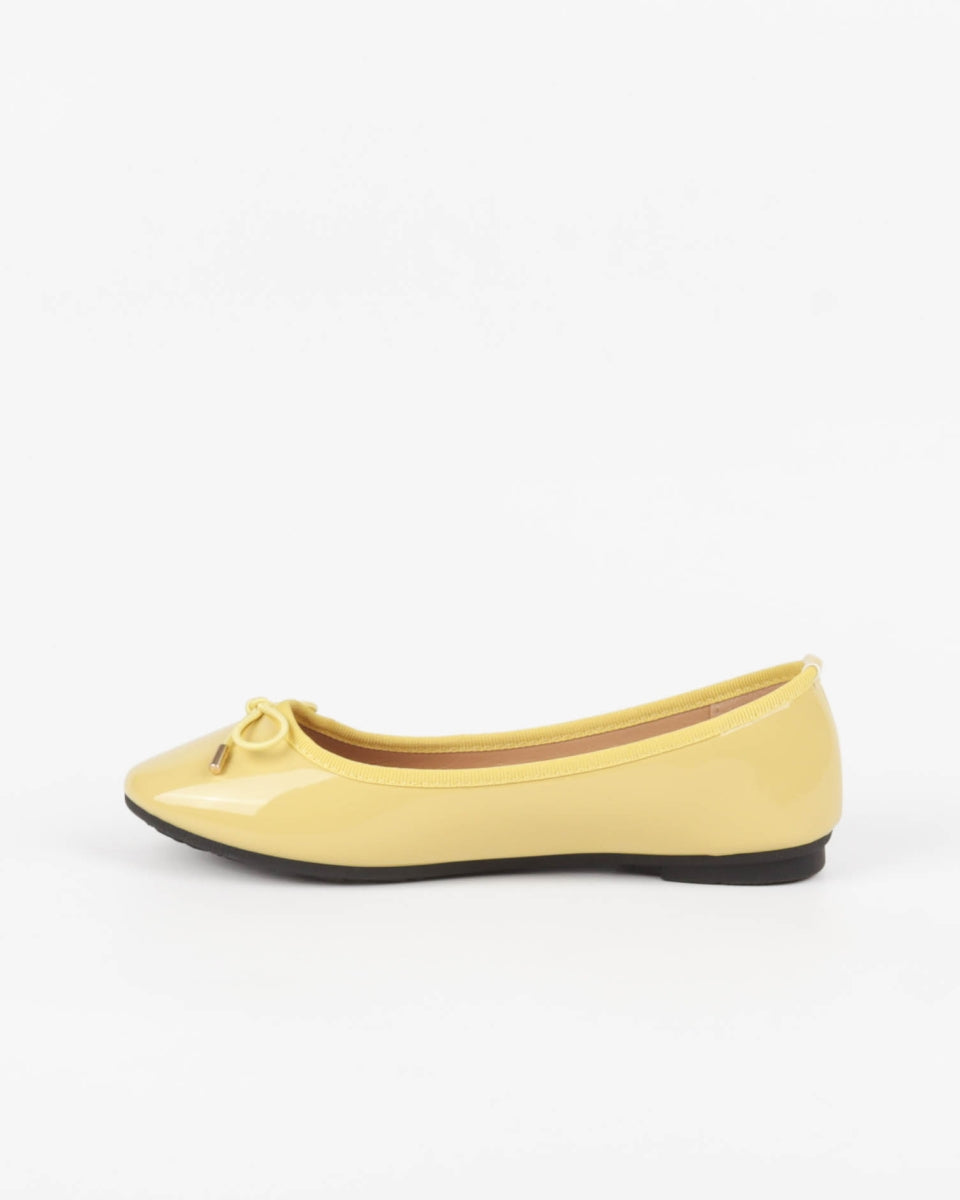Classic ballerina flats - Yellow