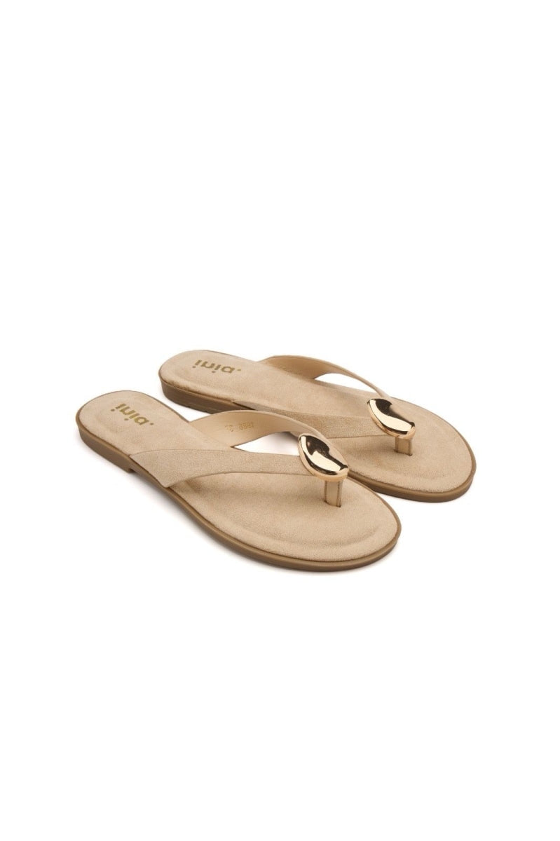 Flip-flop slides - Beige