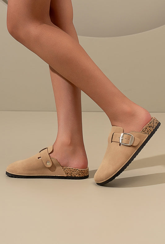 Sabots Mocassins- Camel