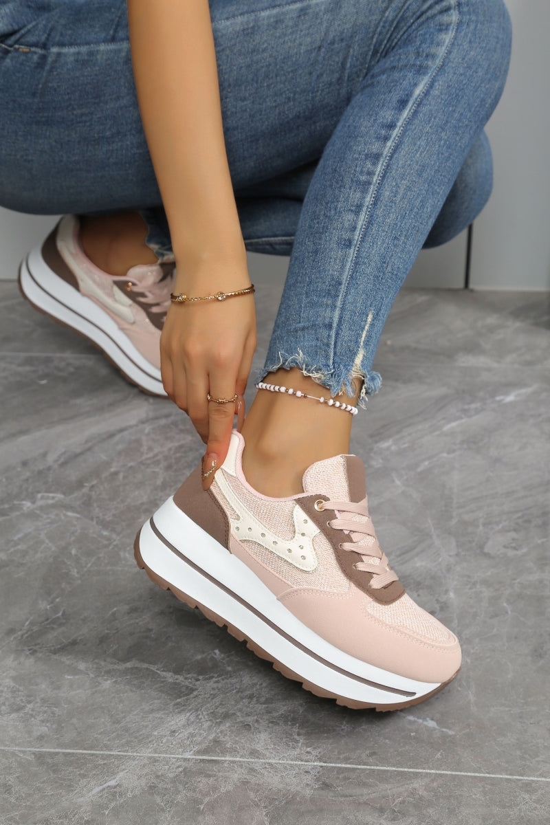Platform sneakers - Pink