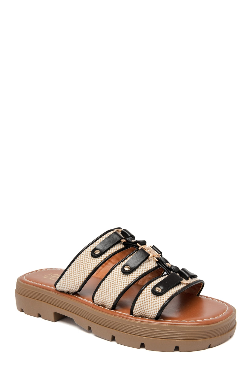 Sandales gladiateur - Noir