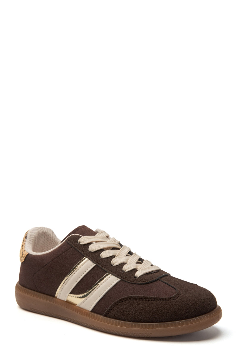 Baskets basses- Marron