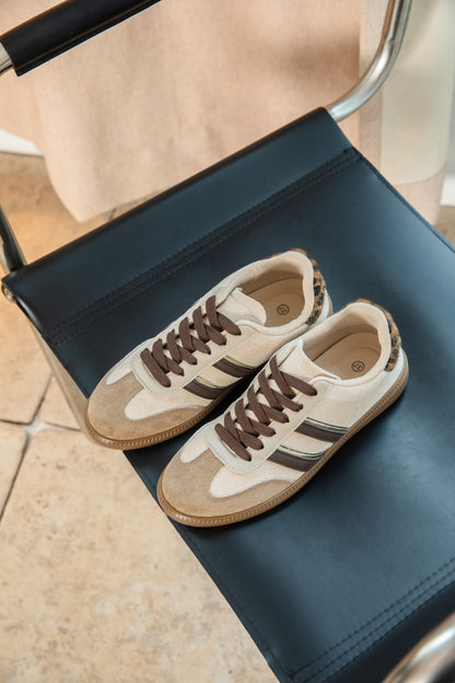 Baskets basses- Beige