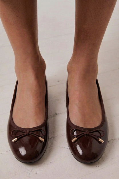 Ballerines classique- Brun