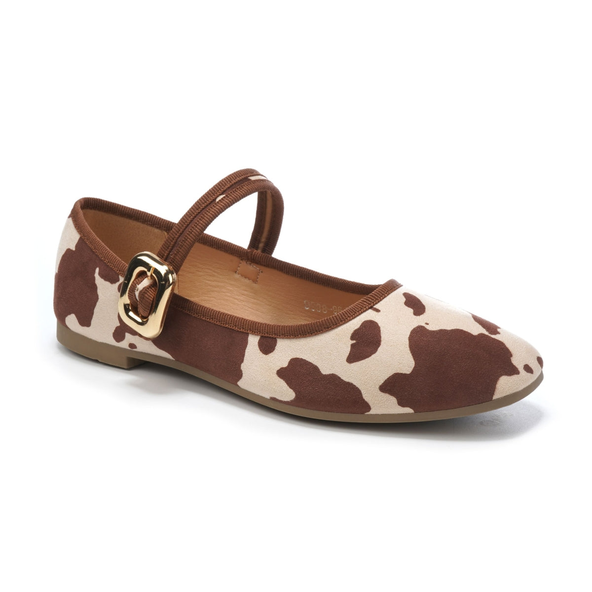 Printed ballet flats - Cow