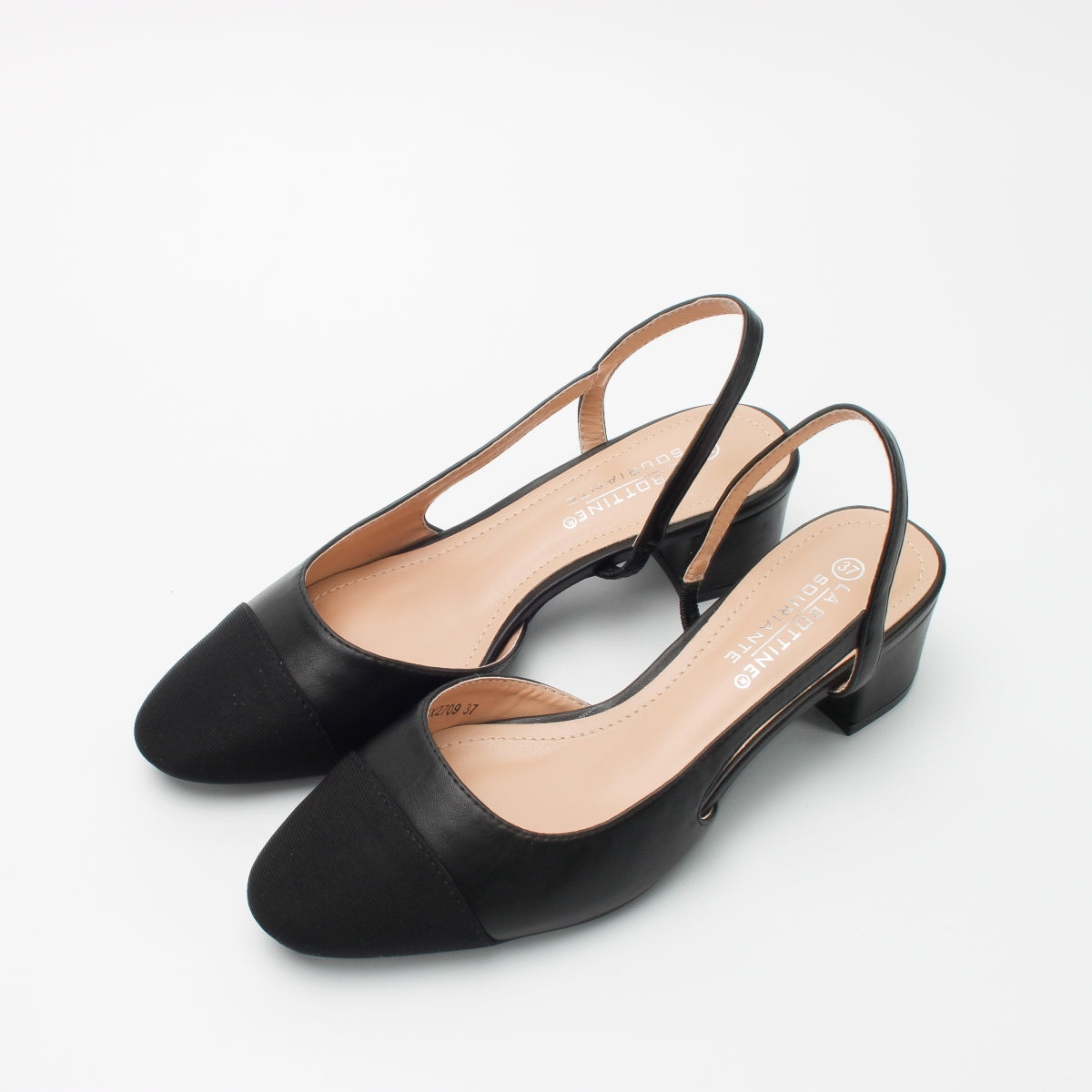 Slingback Pumps - Black