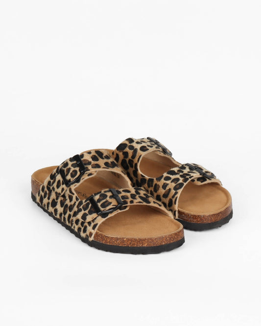 Arizona Leather Sandal - Leopard