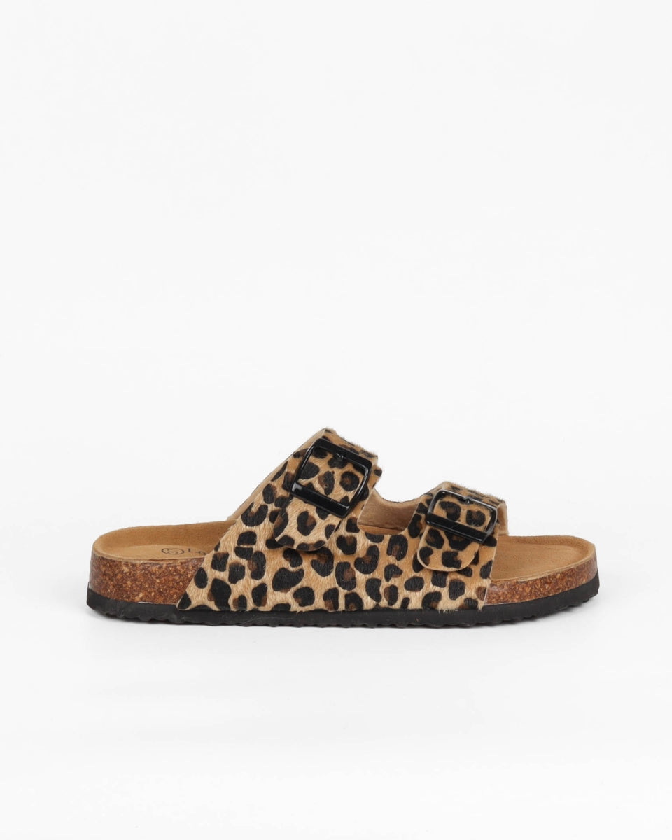 Arizona Leather Sandal - Leopard