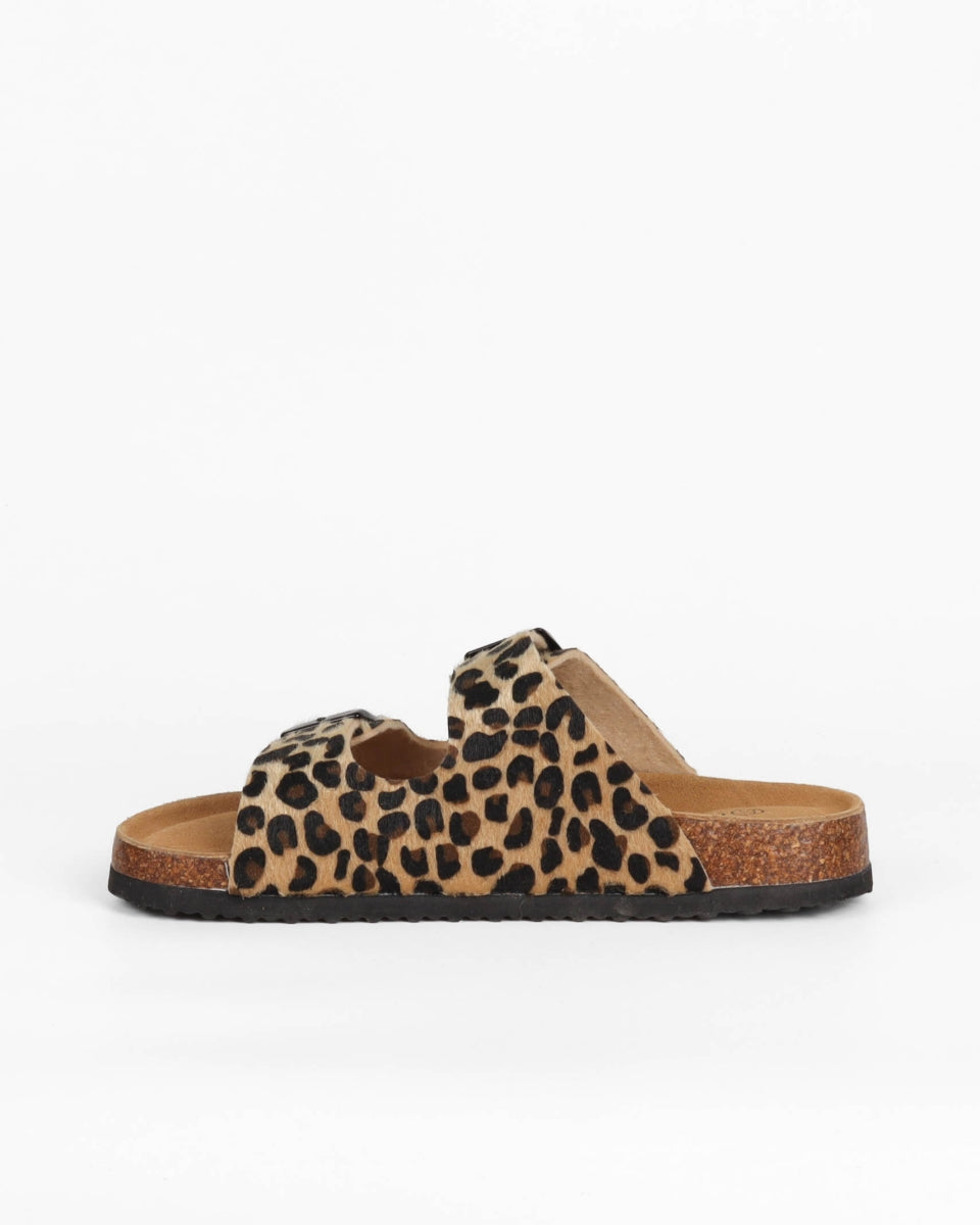 Arizona Leather Sandal - Leopard