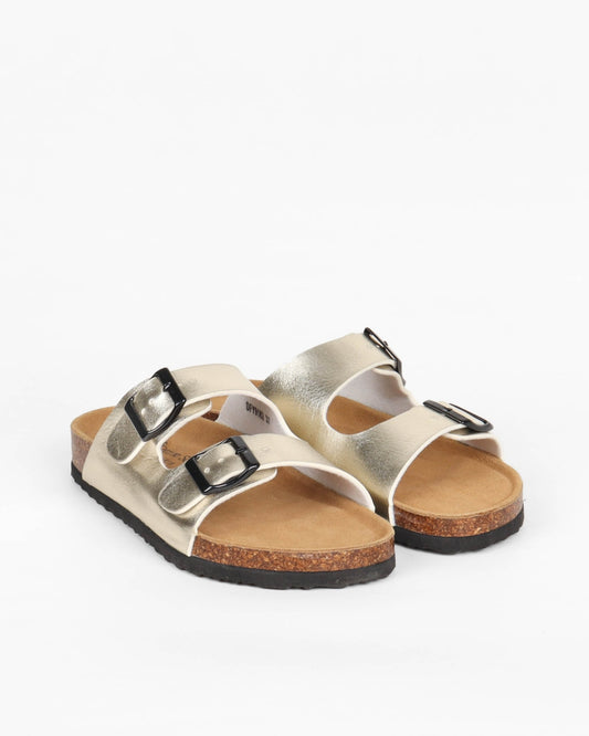 Arizona Leather Sandal - Gold