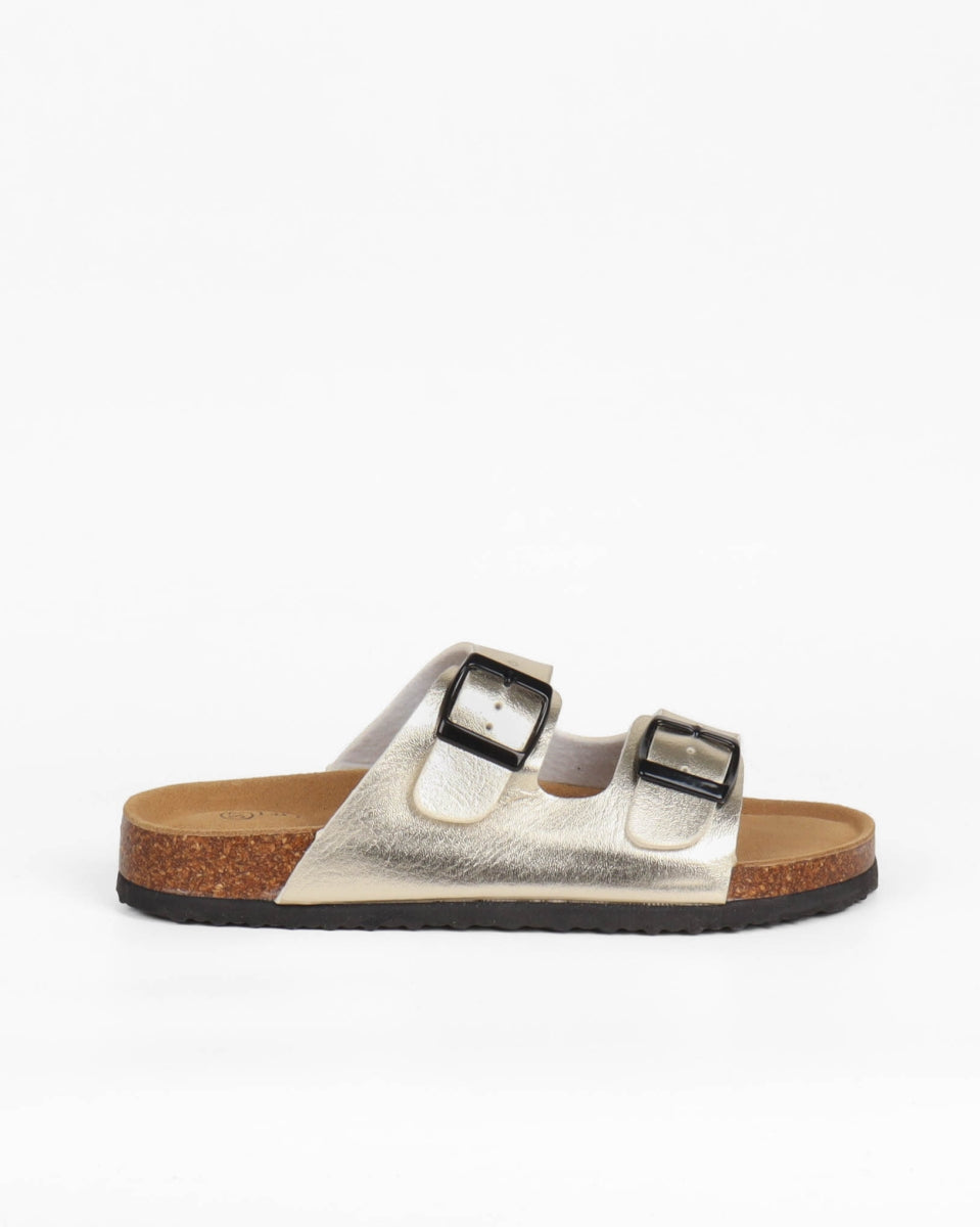 Arizona Leather Sandal - Gold