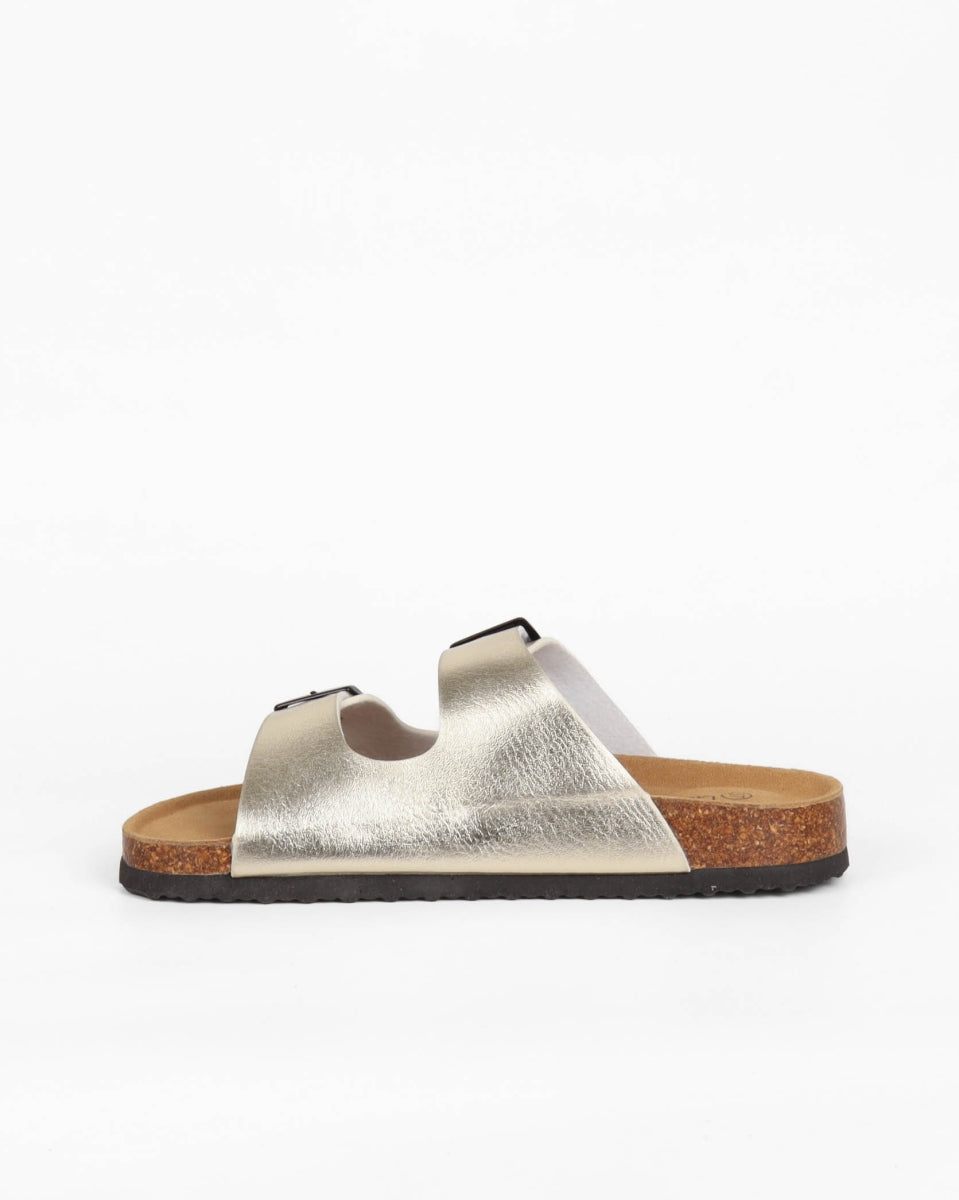 Arizona Leather Sandal - Gold
