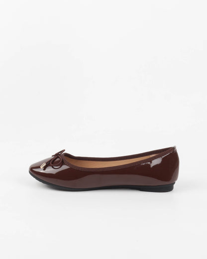 Klassieke ballerina's - Bruin