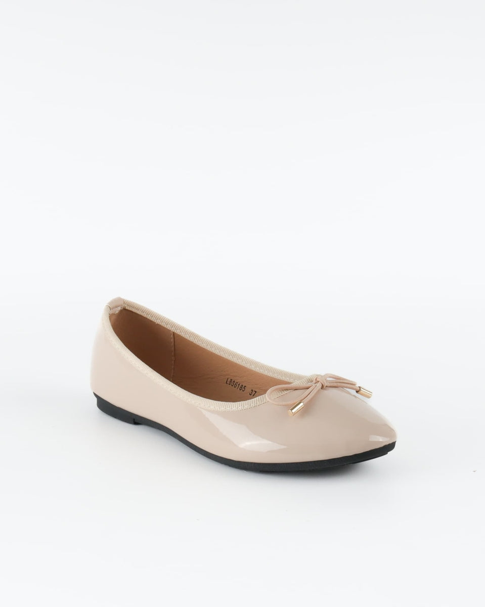 Classic Ballet Flats - Nude