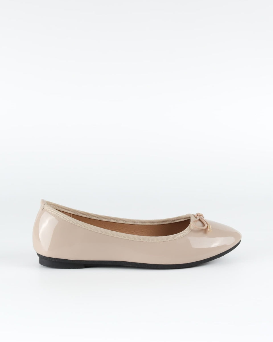 Classic Ballet Flats - Nude