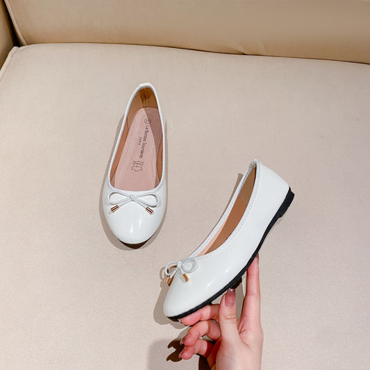 Classic ballet flats - White