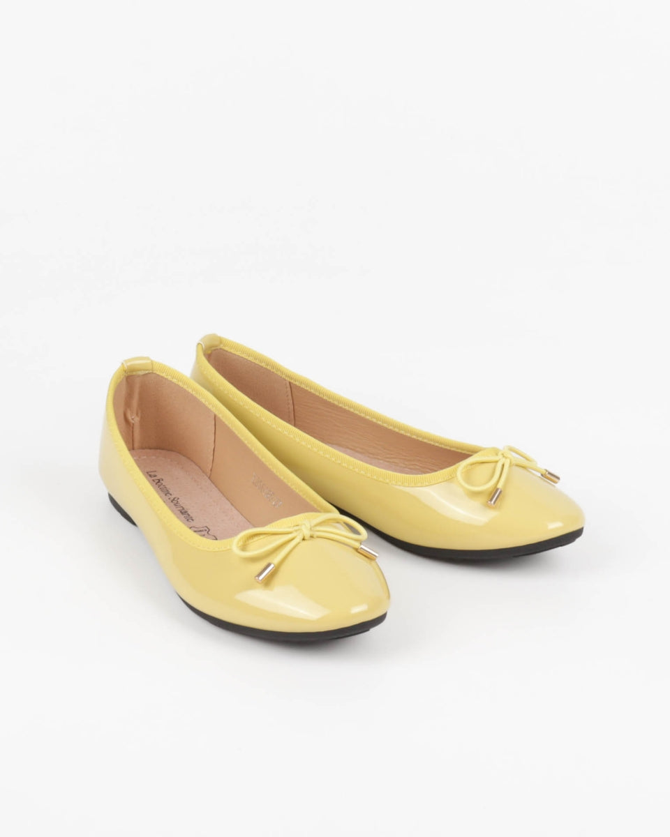 Classic ballerina flats - Yellow