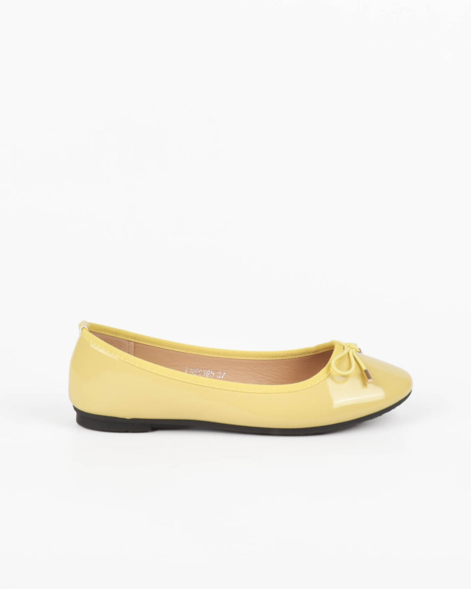 Classic ballerina flats - Yellow