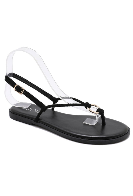 Ring Sandals - Black